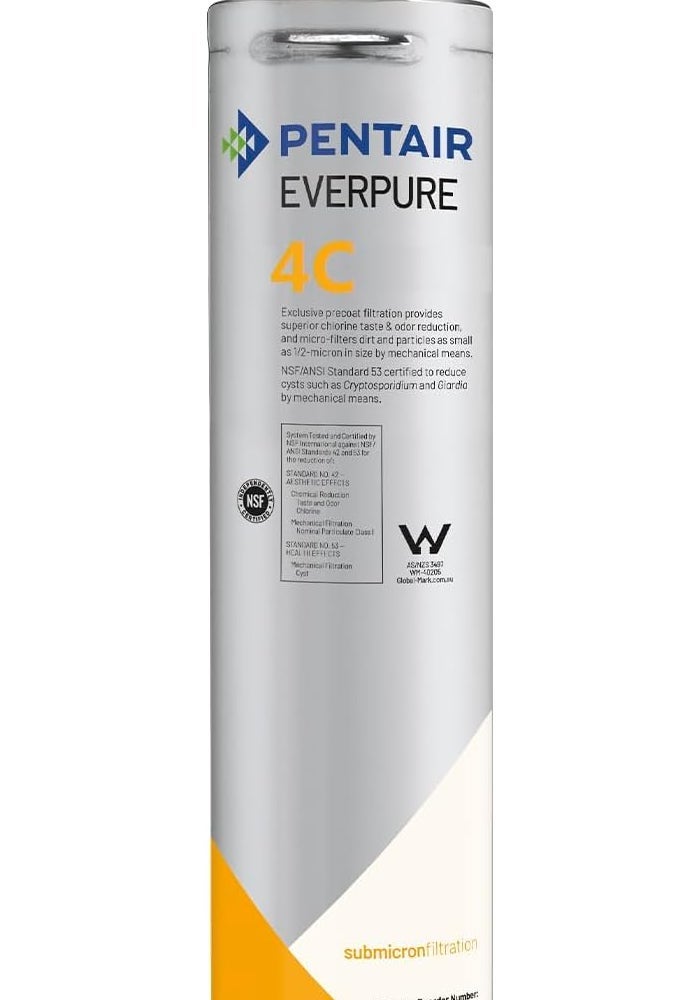 ever pure Everpure EV9601-00 4C Replacement Water Filter Cartridge - Image 1