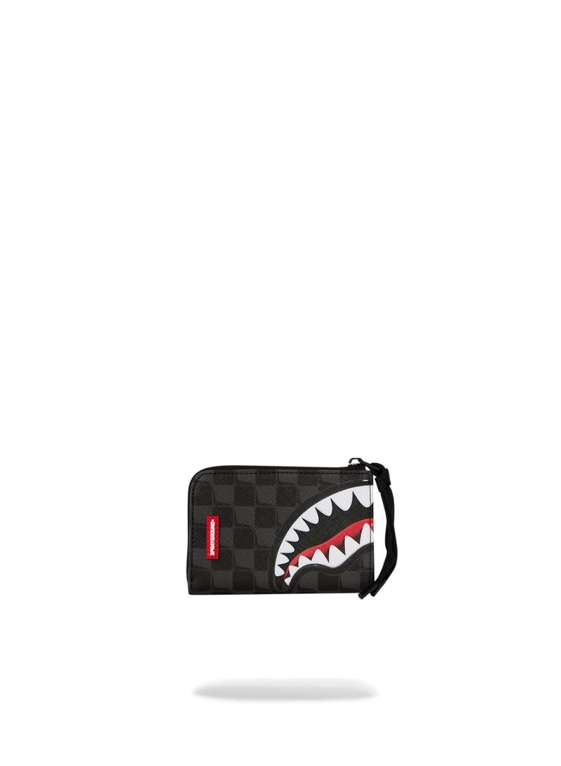 SPRAYGROUND SHARKS IN PARIS BALLOON BLACK WALLET - Image 1