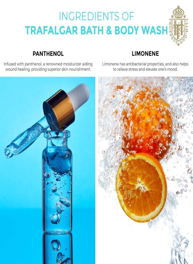 Truefitt & Hill Premium Luxury Bath & Shower Gel - Trafalgar - Rich Lather, Deep Cleanse, and Refreshing Aroma - 6.7 oz - Image 4