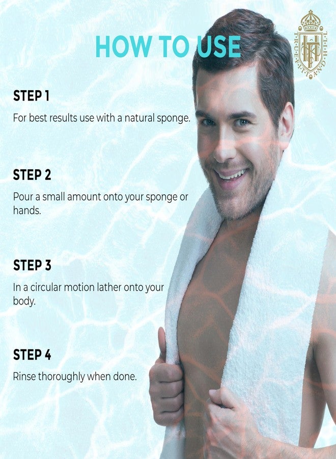 Truefitt & Hill Premium Luxury Bath & Shower Gel - Trafalgar - Rich Lather, Deep Cleanse, and Refreshing Aroma - 6.7 oz - Image 5