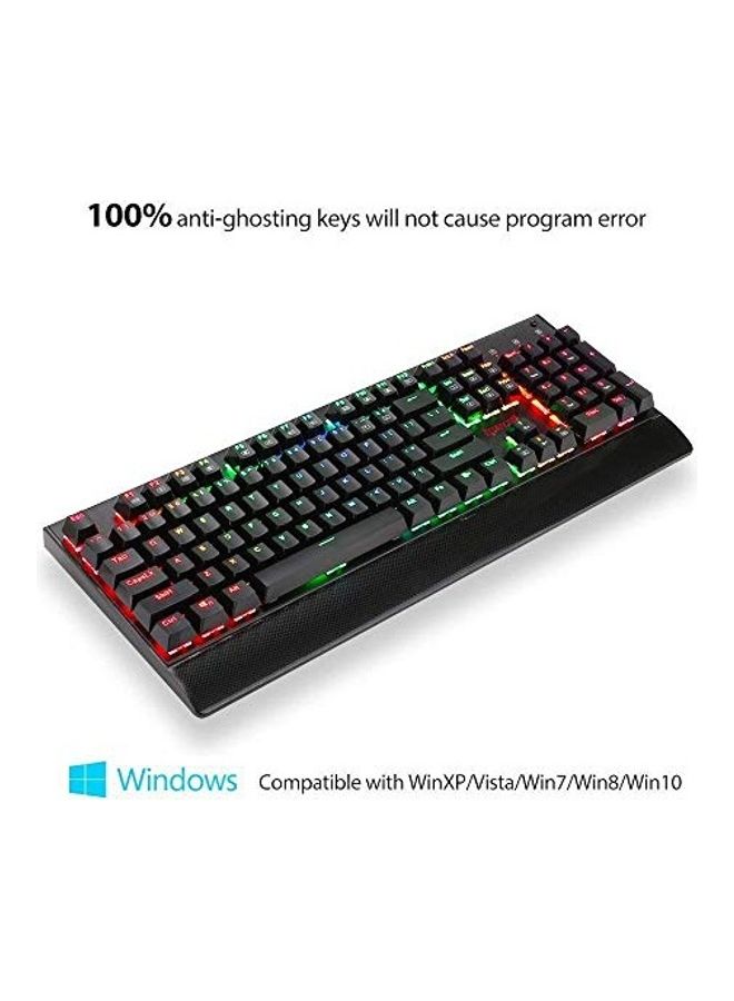 REDRAGON K557 RGB Backlit Mechanical Gaming Keyboard - Image 4