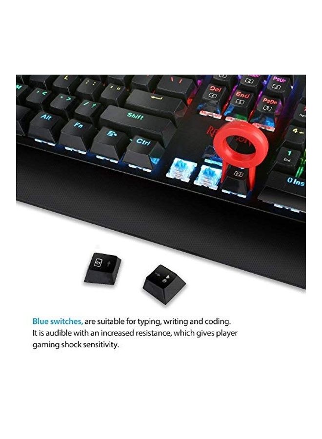 REDRAGON K557 RGB Backlit Mechanical Gaming Keyboard - Image 2