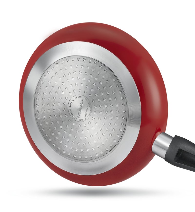 Judge by Prestige Deluxe Fry Pan 20 cm Diameter 1.1 L Capacity (Aluminium|Non-Stick|Induction Bottom) - Image 2