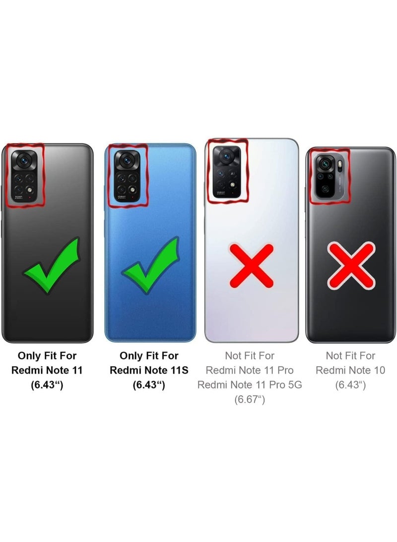 جراب شفاف ضد الصدمات متوافق مع هاتف شاومي ريدمي نوت 11 - نوت 11s - Image 2