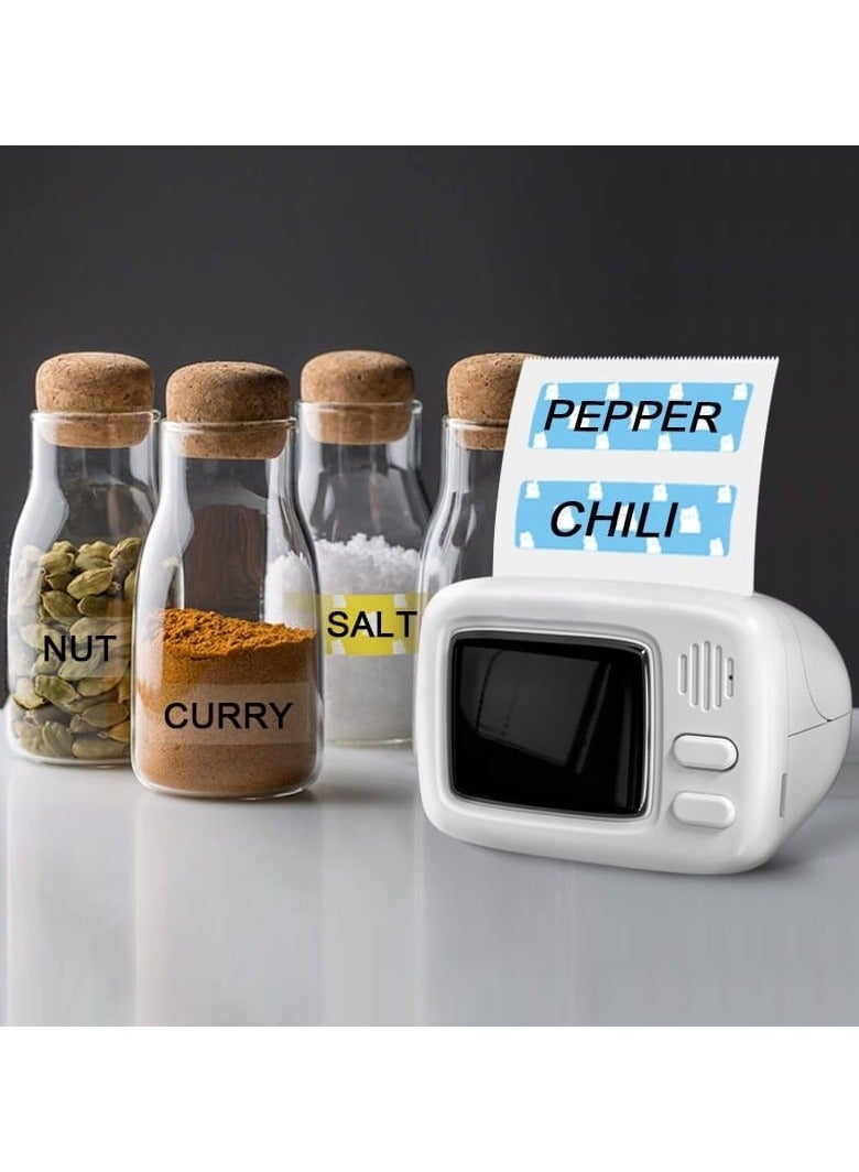 Mini Printer A2 Wireless Bluetooth Pocket Label Maker, Versatile Photo, Memo and QR Code Printing ,Portable, Eco Friendly, Compatible with iOS & Android Includes Thermal Paper Roll  - Image 5