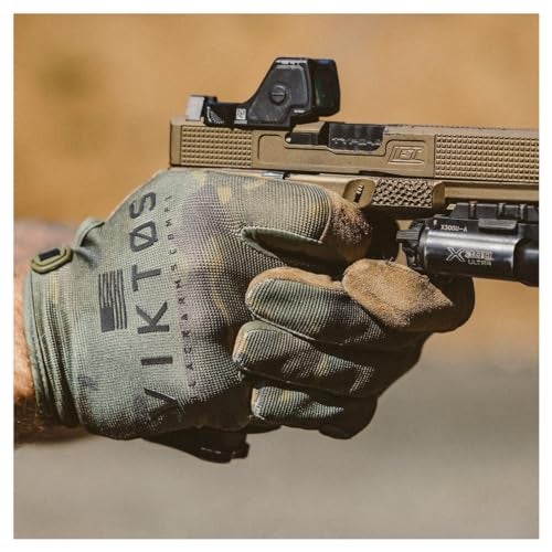 VIKTOS Men's Operatus XP Low Profile Durable Moisture-Wicking Touchscreen-Compatible Tactical Duty Gloves | Mesh Backhand, Murkwood Camo, XX-Large - Image 4