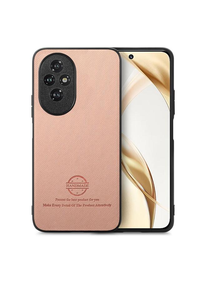 اس-توب جراب خلفي لهاتف Honor 200 مصنوع من الجلد الصناعي المائل - Image 1