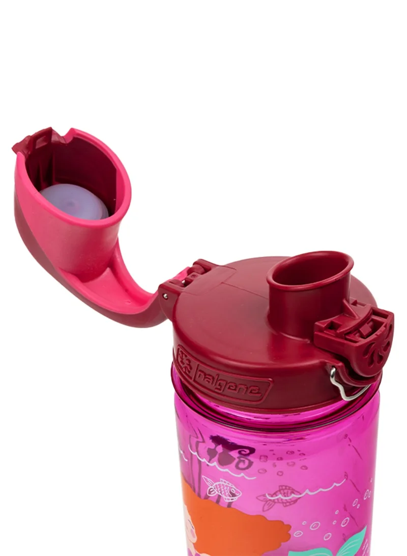 Nalgene Nalgene USA Kids 350ml OTF Tritan Renew Bottle Pink Mermaid Sustain