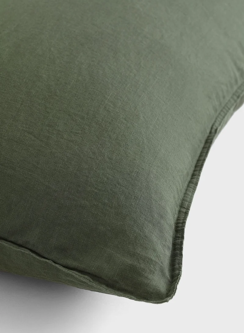 H&M Washed Linen Pillowcase