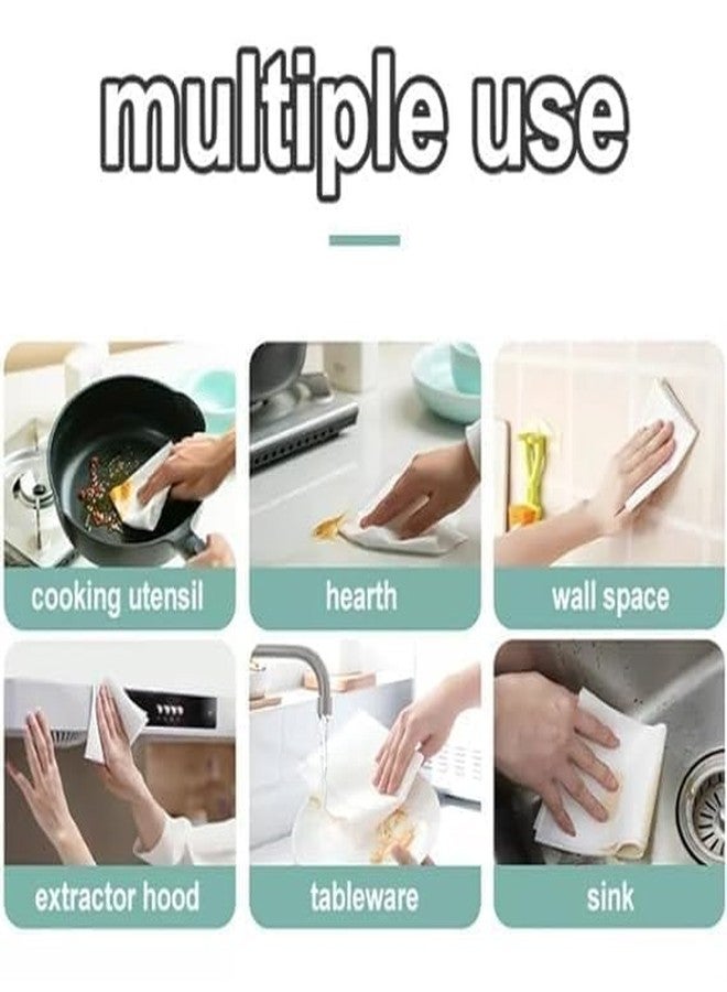 Portible Kitchen Cleaning Wet Wipes – Disposable Household Wet Wipes for Kitchen, Countertops, Dishes, Appliances | Strong, Absorbent, Hygienic Cloth Towels for Easy Cleaning (Pack of 1) - Image 3