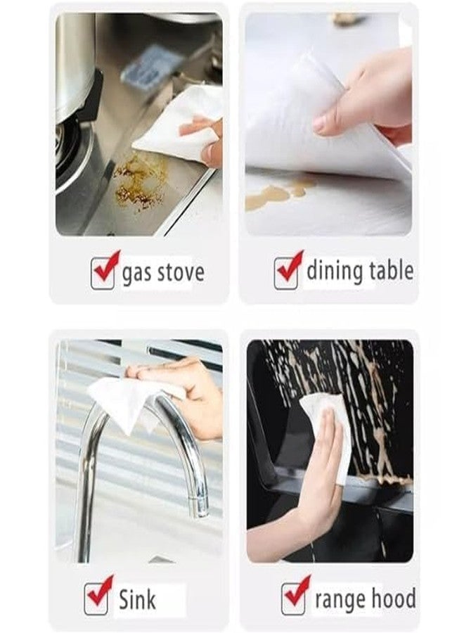 Portible Kitchen Cleaning Wet Wipes – Disposable Household Wet Wipes for Kitchen, Countertops, Dishes, Appliances | Strong, Absorbent, Hygienic Cloth Towels for Easy Cleaning (Pack of 1) - Image 4