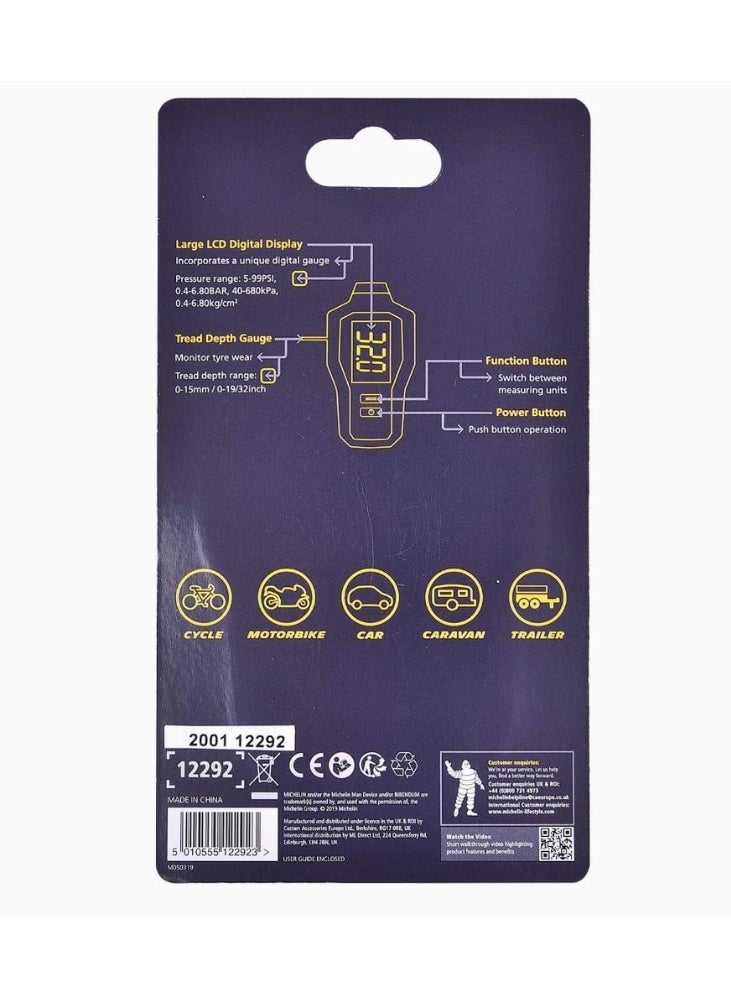 ميشلان مقياس عمق وضغط الاطارات من ميشلان وسط - Image 2