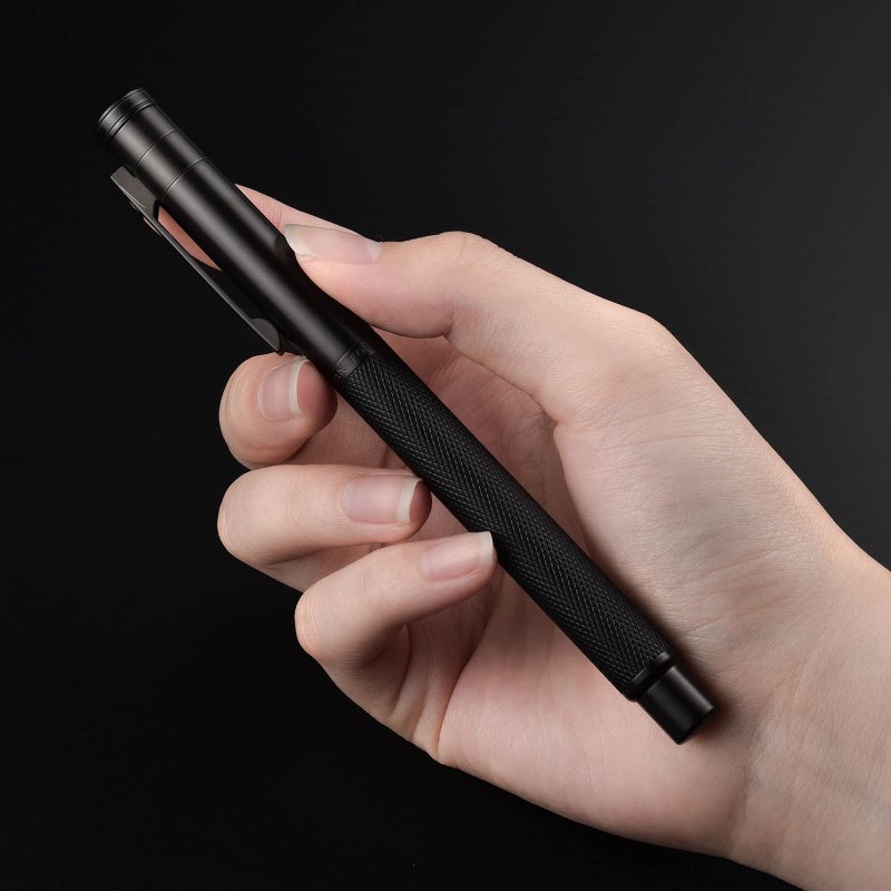 Asvine Hongdian Black Forest Fountain Pen Blade Nib Classic Design Calligraphy Pen with Converter and Metal Pen Case Set - Image 3