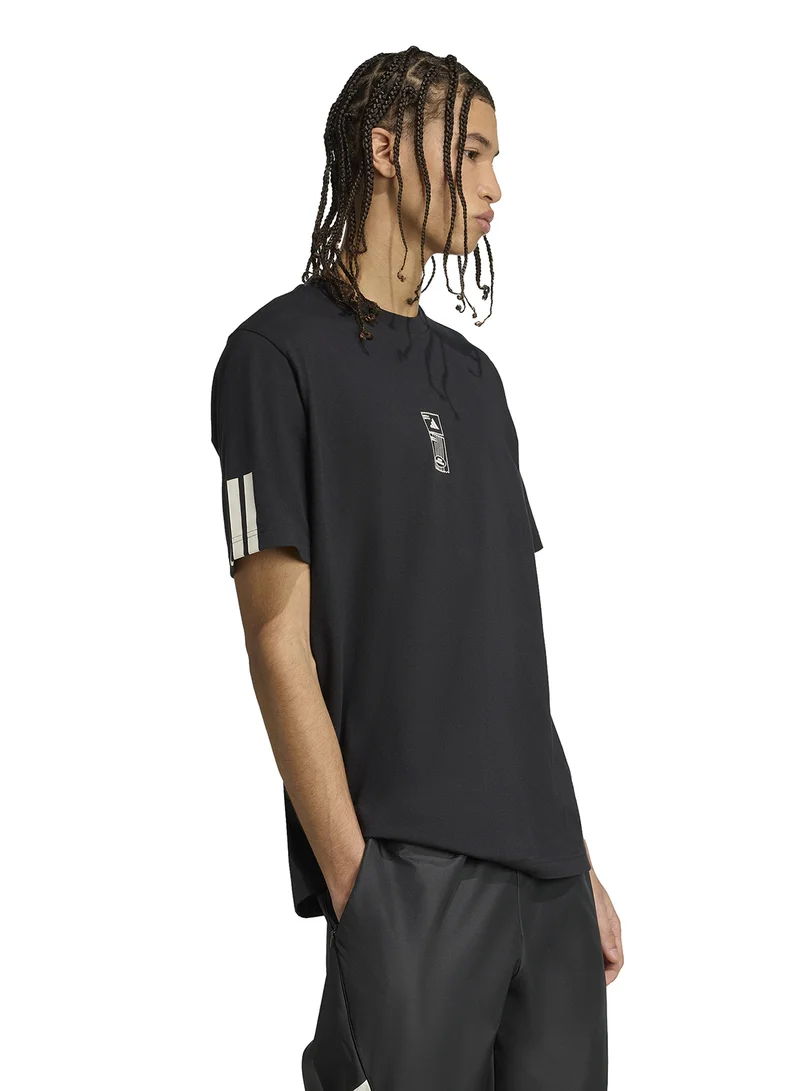 Adidas Stadium Ticket Loose Graphic T-Shirt