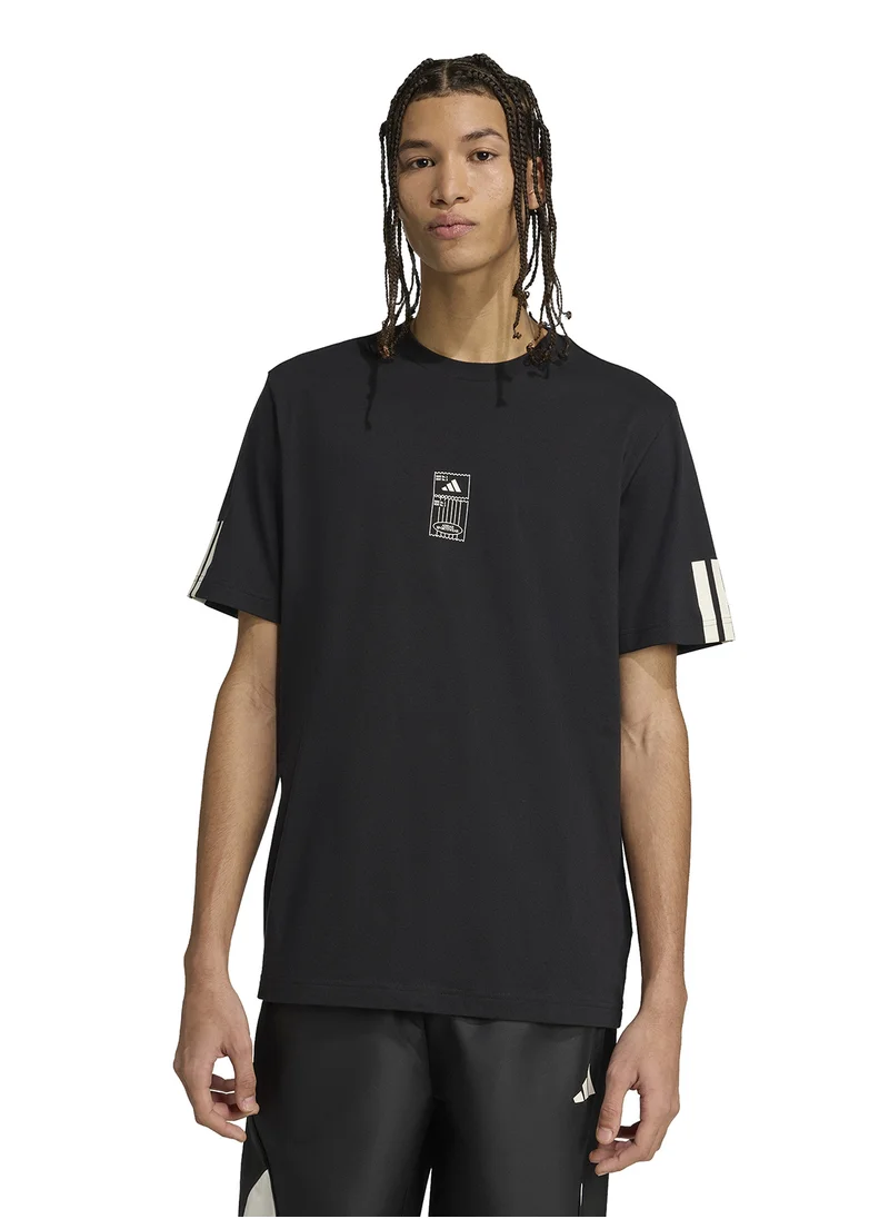 Adidas Stadium Ticket Loose Graphic T-Shirt