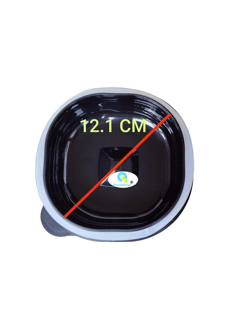 QemiQ Retail - QemiQ Retail® -'Food Processor' BIG Jar -"LID With Silicon Gasket" Suitable for-Bajaj, USHA, Croma, MORPHY Richards, INALSA, Singer" (NOT INCLUDED JAR) (Lid size-12.1cm) - Image 1