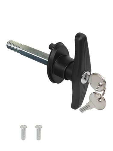 Quality Life Truck Cap THandle Lock for Camper Shell Replacement Locking Latch Parts Truck Bed Topper Door Locking Accessories Kit with Keys R - Image 1