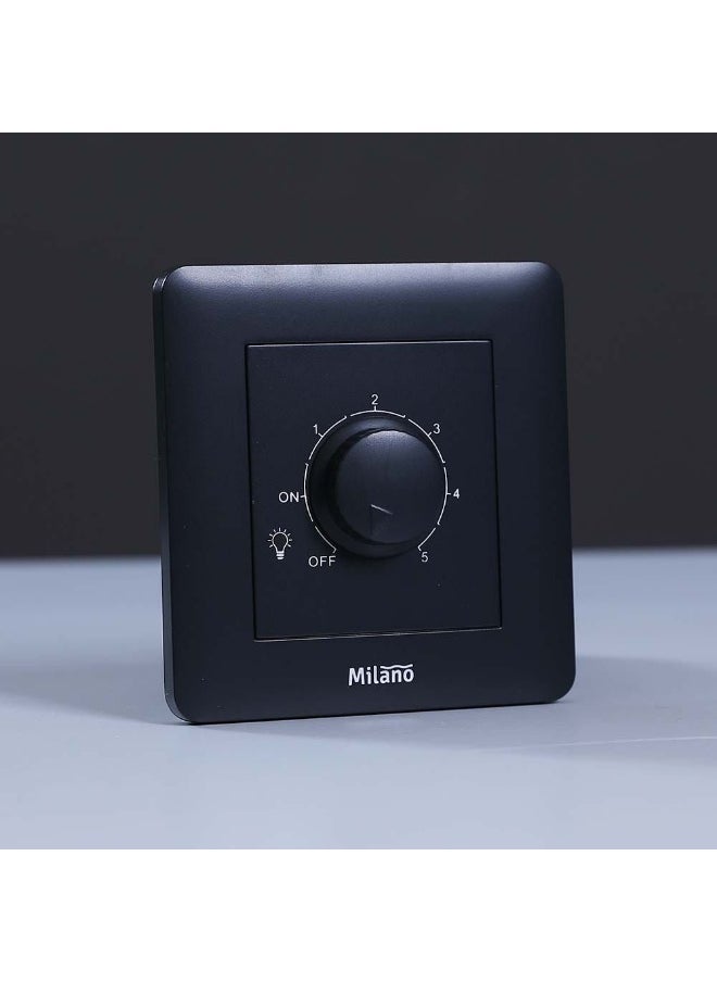 DANUBE HOME Milano 630W Light Dimmer Switch 5 Level Electrical Switches Sockets Outlets For Home Appliances Mblk Ps  - Image 3