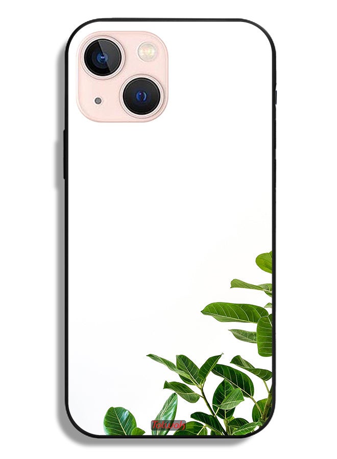 Tolwak Apple iPhone 13 mini Protective Case Josh Calabrese Leaves - Image 2