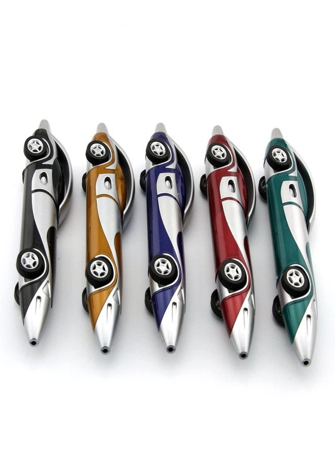 TAODAN 5PCS Car Ballpoint Pen, Cartoon Cute, Novelty Pen, Size12x2.4cm, Gift Pen,multicolor.Ink color Blue - Image 3