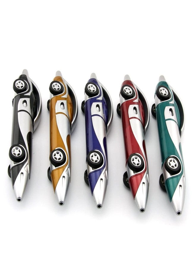 TAODAN 5PCS Car Ballpoint Pen, Cartoon Cute, Novelty Pen, Size12x2.4cm, Gift Pen,multicolor.Ink color Blue - Image 4