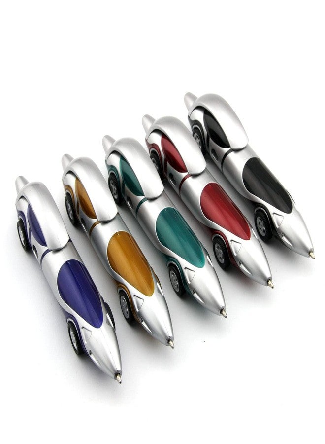 TAODAN 5PCS Car Ballpoint Pen, Cartoon Cute, Novelty Pen, Size12x2.4cm, Gift Pen,multicolor.Ink color Blue - Image 1