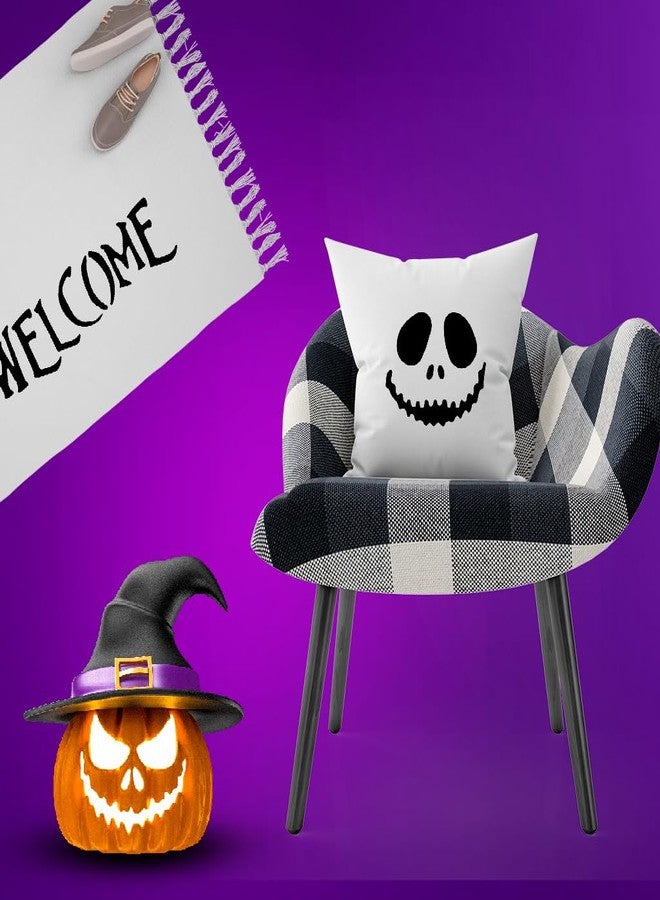 Lionx Halloween Alphabet Stencil 8.5" x 11" Reusable Plastic Letter Template for DIY Crafts, Painting, Sign Making and Halloween Decorations - Image 3