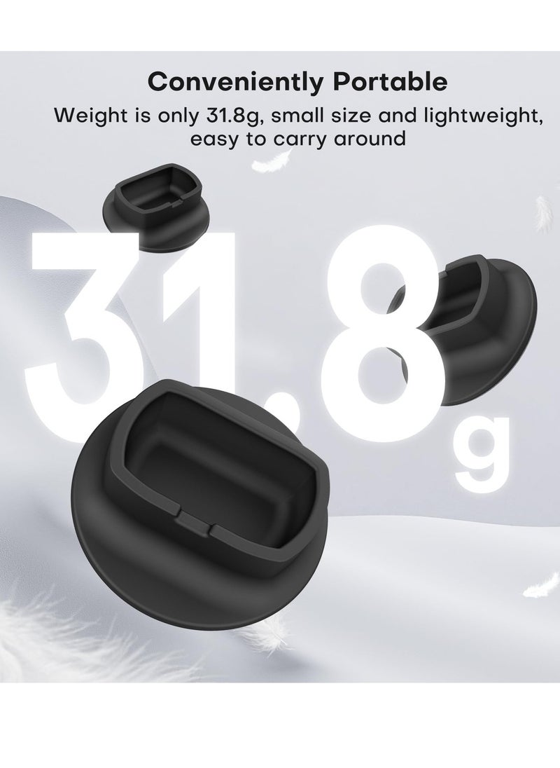 Excefore Camera Desktop Mount for Insta360 X4, Silicone Non-Slip Stable Mount, Vertical Stand Holder for Selfie Video, Camera Mount Stand Base for Insta360 X4  - Image 4