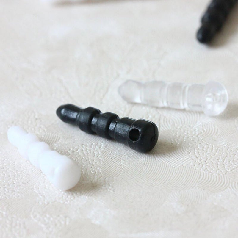 woobles 100PCS 3.5mm Jack Anti Dust Plug Earphone Cap Stopper Cartoon Cell phone Charm For iPhone X/ 8/ 7/ 6s/ 6 Plus/ iPad Air 2/ mini 3/ Samsung Galaxy - Image 2