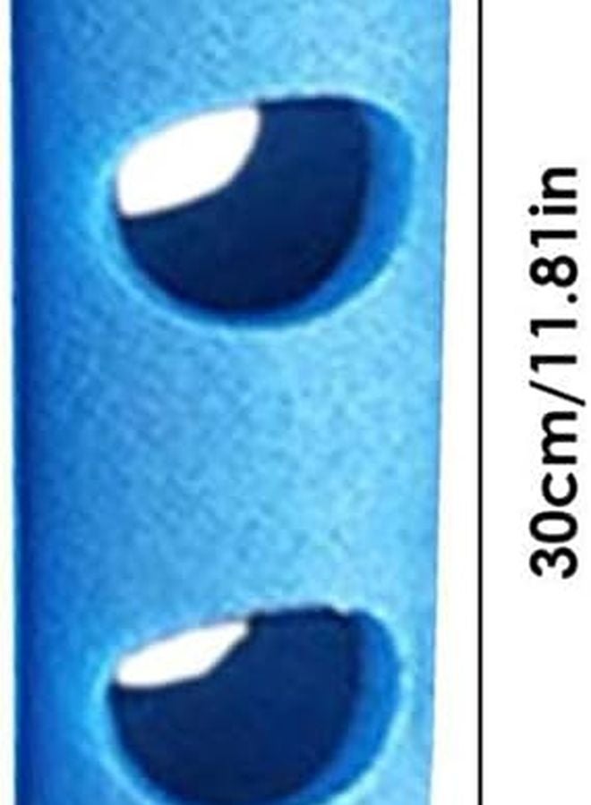 Keenso 3 Pack Blue Swimming Pool Noodle Connector EPE Foam Stick 2 Holes - Image 5