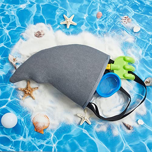 Civaner Shark Costume Fin Gray Shark Costume Props Easy to Wear Accessories for Adults Dog Cosplay(Classic) - Image 4