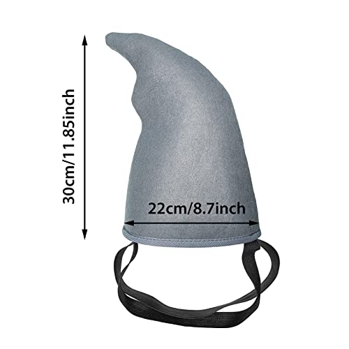 Civaner Shark Costume Fin Gray Shark Costume Props Easy to Wear Accessories for Adults Dog Cosplay(Classic) - Image 2