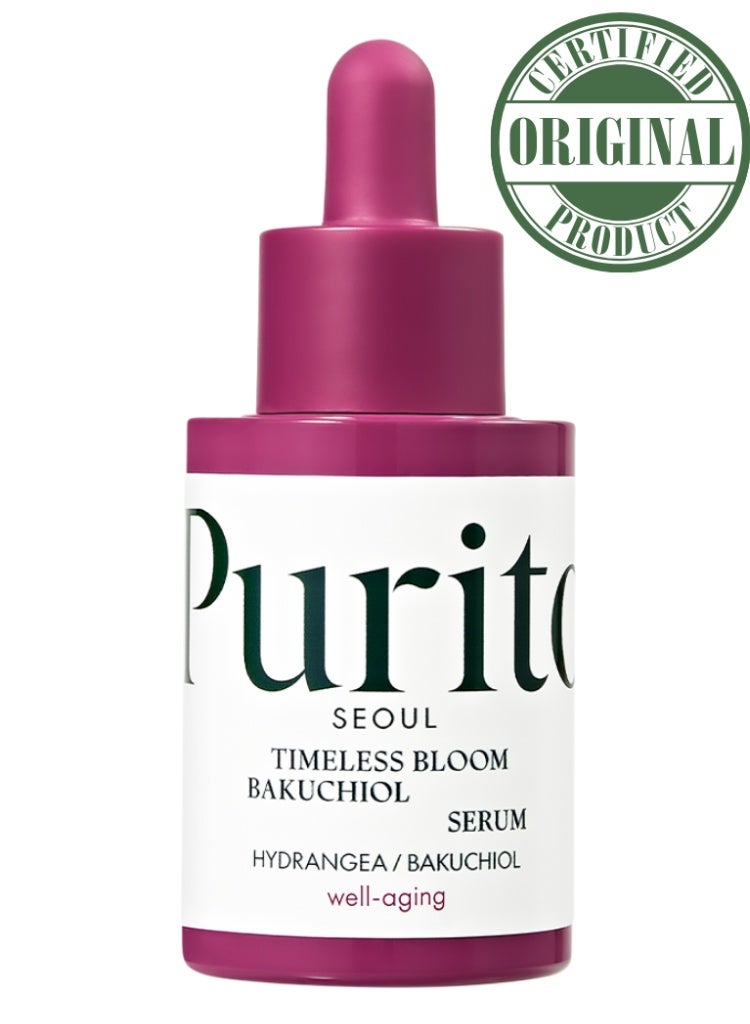 PURITO Fine Lines & Early Aging Solution – PURITO Timeless Bloom Bakuchiol Serum for Smoother, Firm & Youthful-Looking Skin - Image 1
