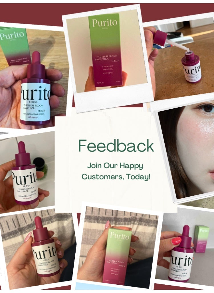 PURITO Fine Lines & Early Aging Solution – PURITO Timeless Bloom Bakuchiol Serum for Smoother, Firm & Youthful-Looking Skin - Image 2