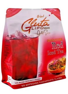 Glutalipo  Gluta Lipo Gold Series Red Iced Tea - 10 Sachets, 10 Count (Pack of 1)  - Image 1