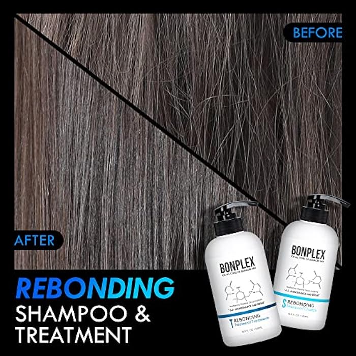 BONPLEX Perfect Bonding Concentrate for Damaged Hair - Bond Strengthening & Color Longevity Shampoo Treatment with Bonplex Rebonding Repair for All Hair Types - Duo (2oz) - Image 4