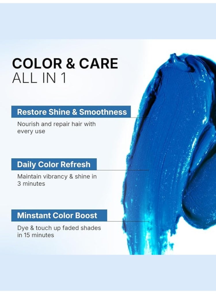 Karseell Blue Hair Color Depositing Mask – 500ml – Professional Deep Conditioning Hair Treatment with Vibrant Blue Pigments for Blonde, Bleached, and Highlighted Hair – Nourishing, Hydrating, and Long-Lasting Color Care - Image 3