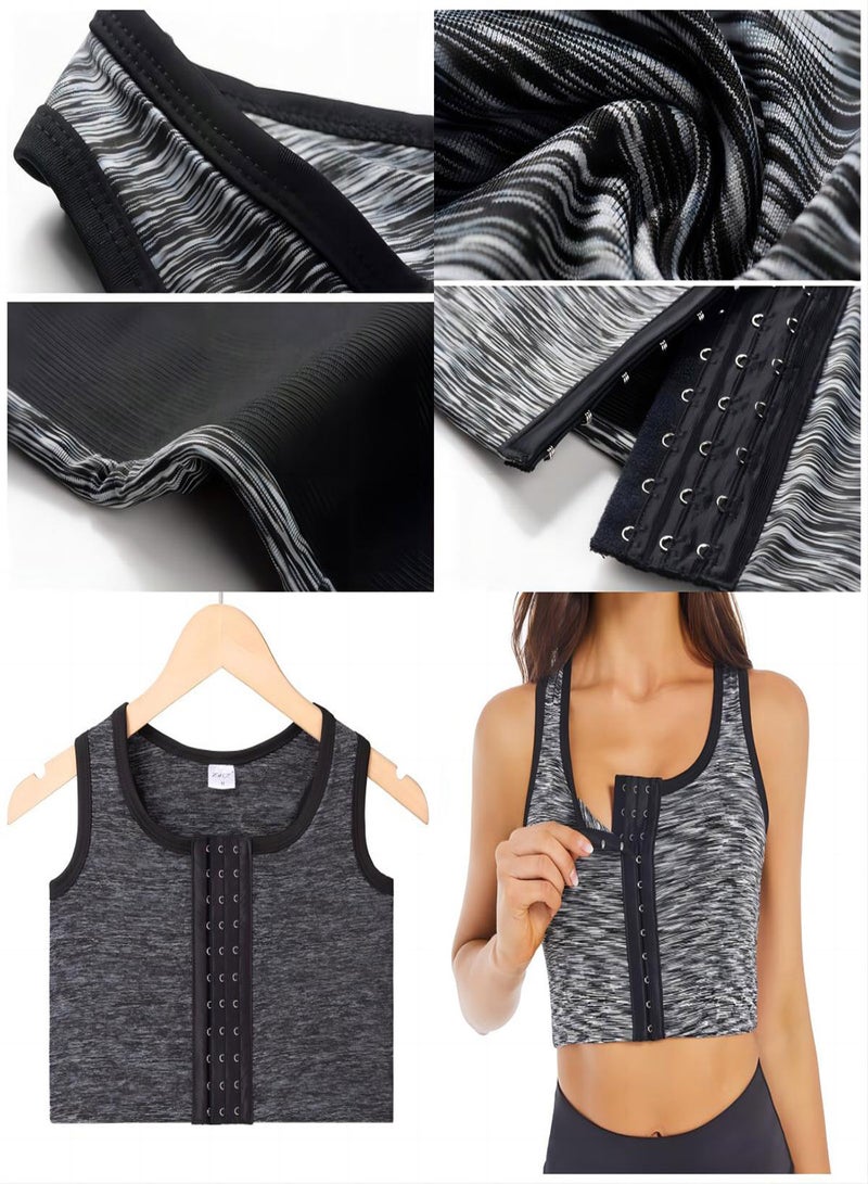 KASTWAVE Sports Bras for Women Women Sports Bra Wirefree Seamless Padded Racerback Yoga Bra for Workout Gym Activewear Women's Casual Sport Chest Vest  Women's Bustiers Corsets (Size: XL)  - Image 4
