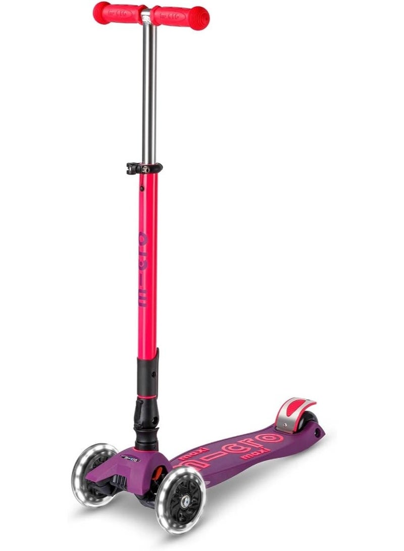 MINI DELUXE LED Scooter ULTRA PINK