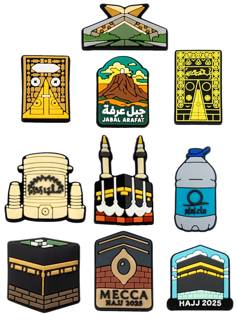 LNKOO 3D Silicon Stickers Collection – Makkah, Hajj & Umrah Designs - Image 1