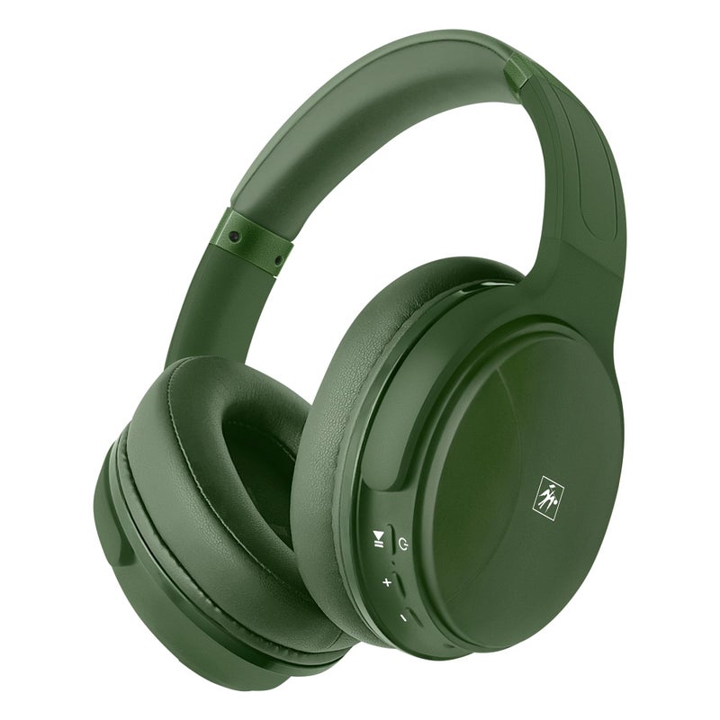 Fisher Pro Active Noise Cancelling Headphones, Over Ear Headphones Wireless Bluetooth 5.3, Microphone, Lightweight Comfortable Headset for Home, Travel, Rechargeable Workout Headphones, Deep Base - Image 1