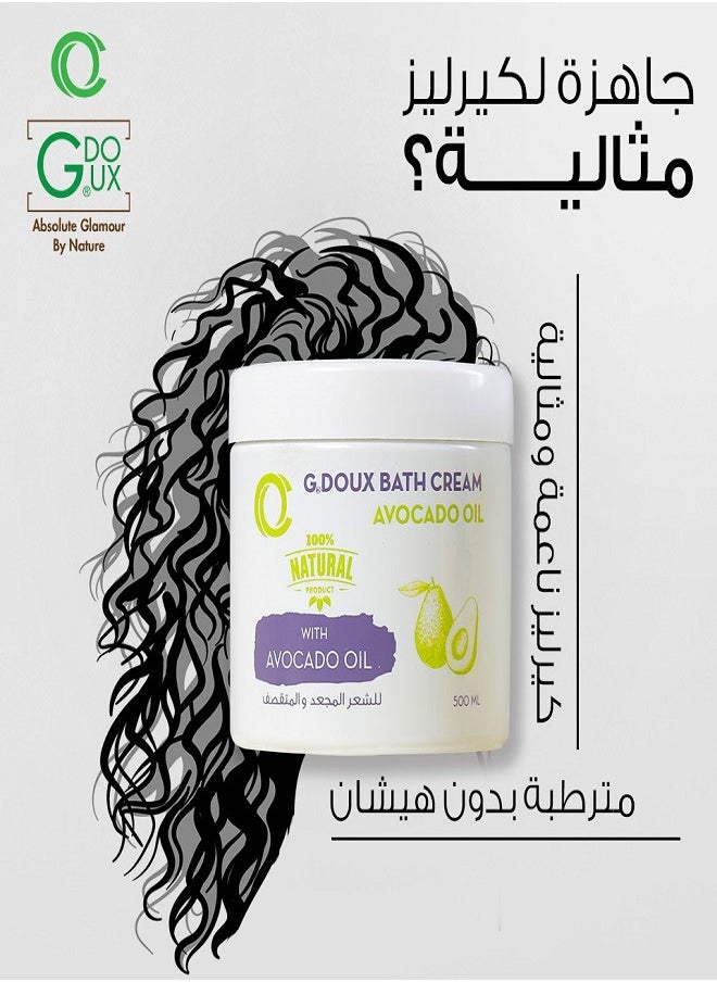G.DOUX - Bath Cream with Avocado Oil, 500 ml - Image 1