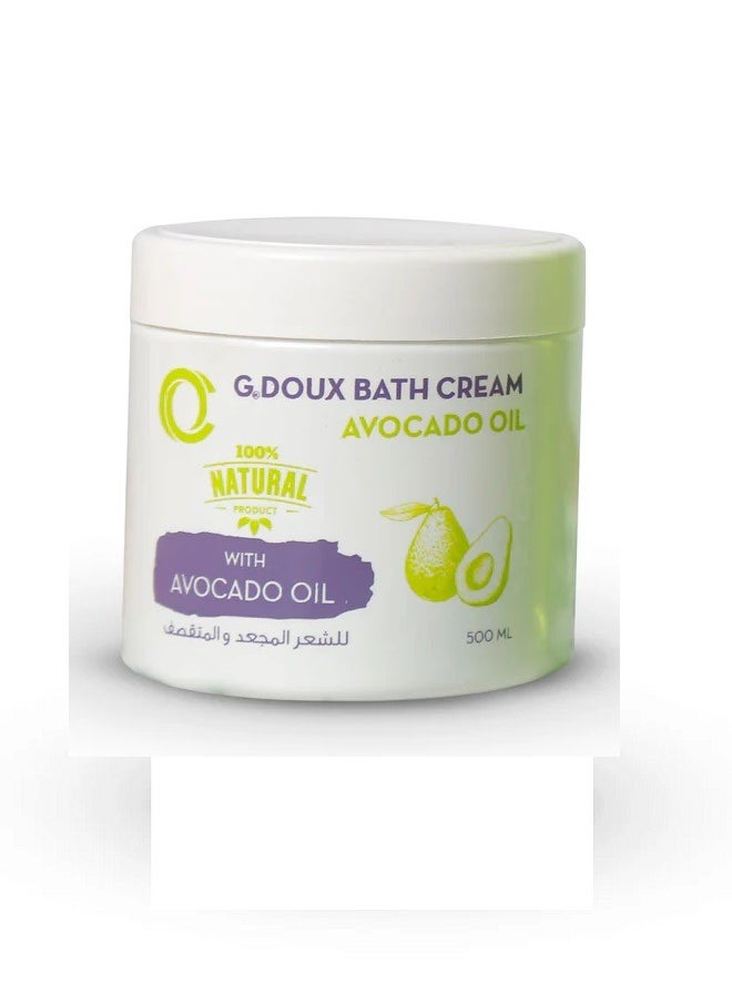 G.DOUX - Bath Cream with Avocado Oil, 500 ml - Image 1
