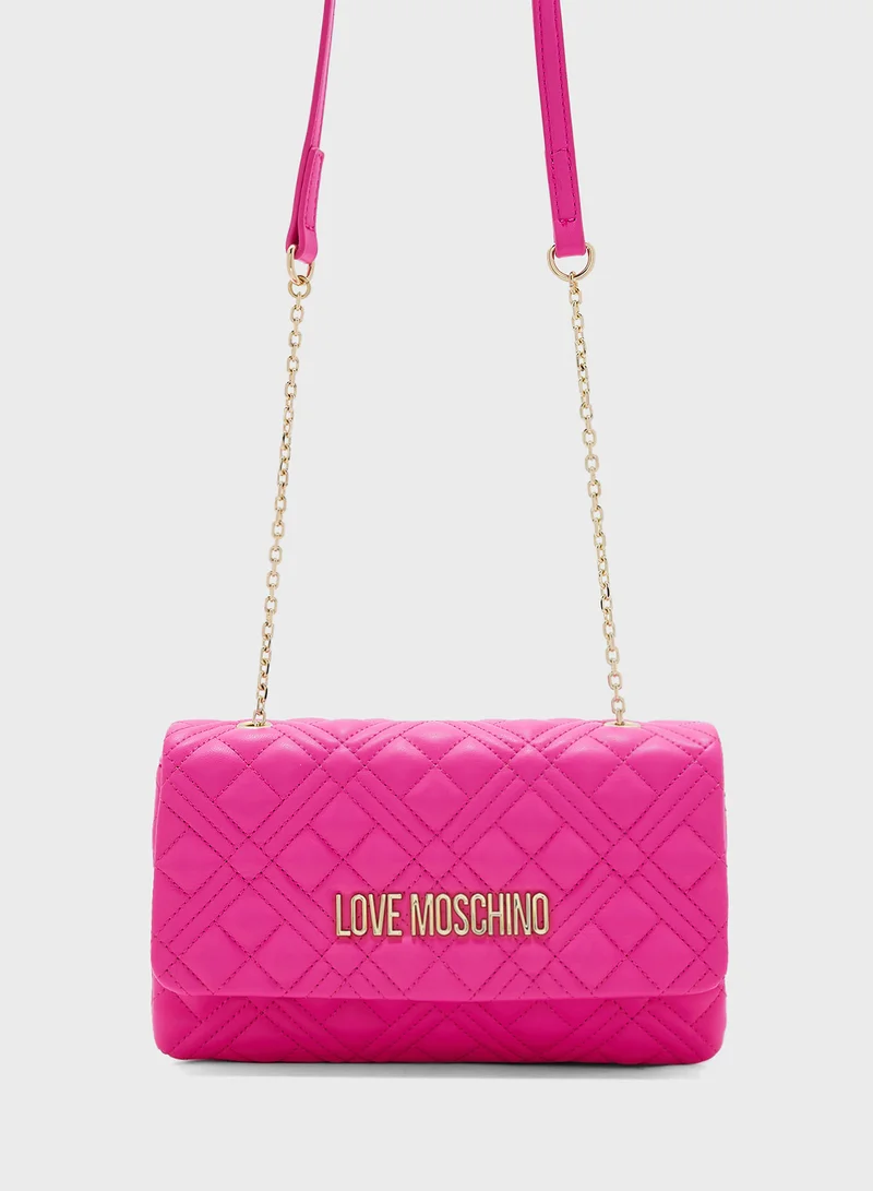 Love Moschino FUCHSIA QUILTED PU FUCHSIA QUILTED PU