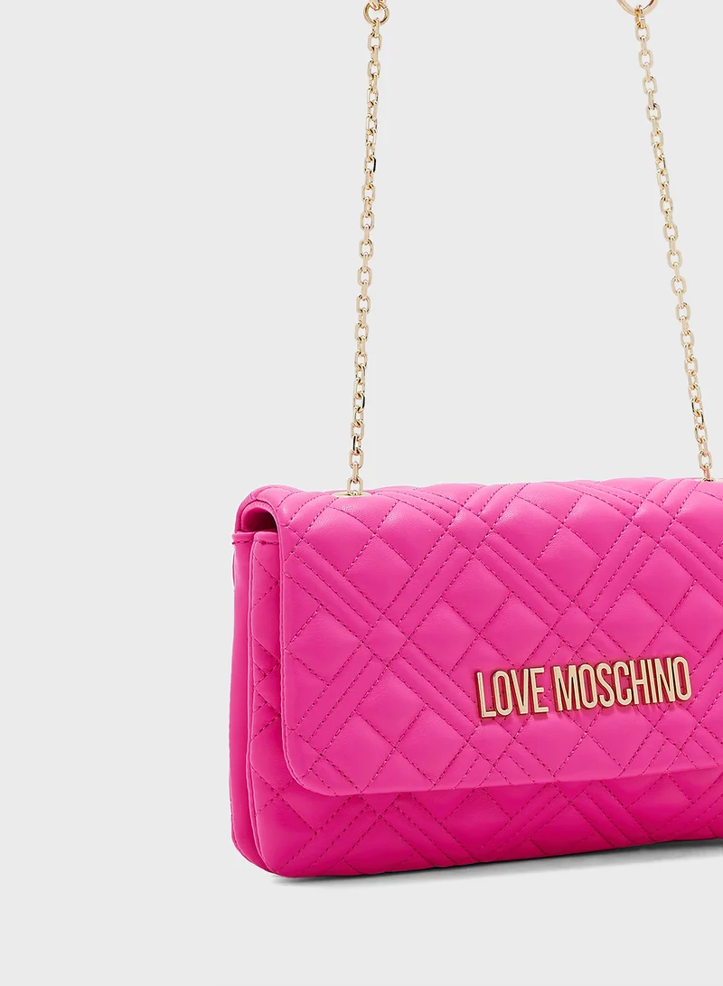 Love Moschino FUCHSIA QUILTED PU FUCHSIA QUILTED PU