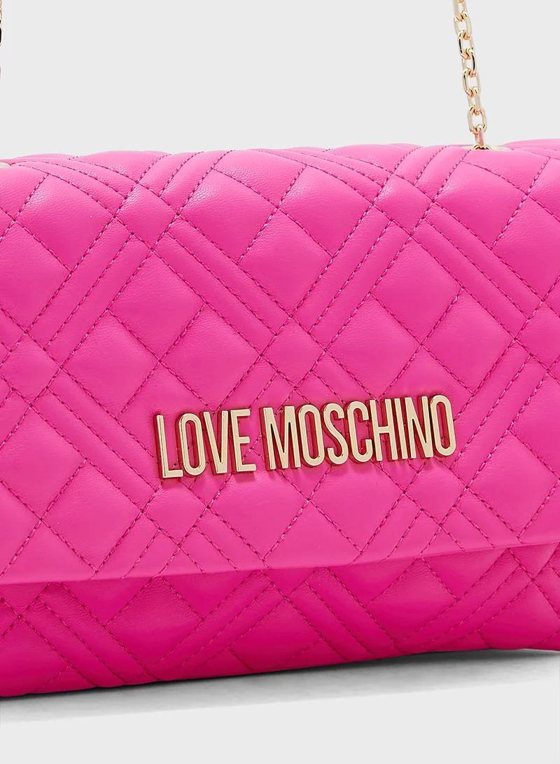 Love Moschino FUCHSIA QUILTED PU FUCHSIA QUILTED PU