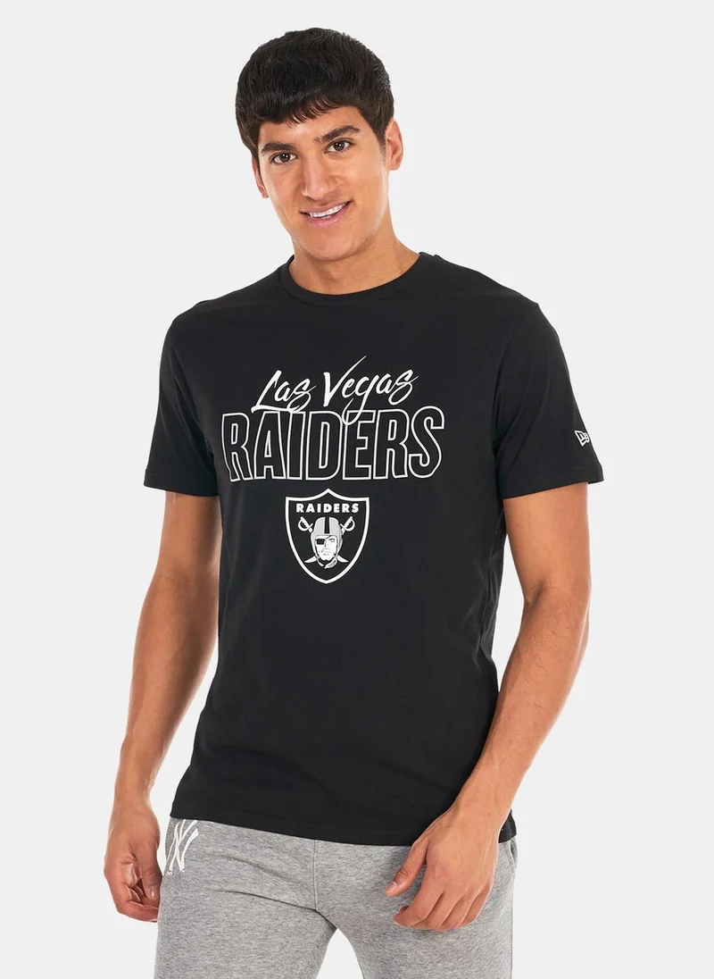 NEW ERA Las Vegas Raiders Script T-Shirt