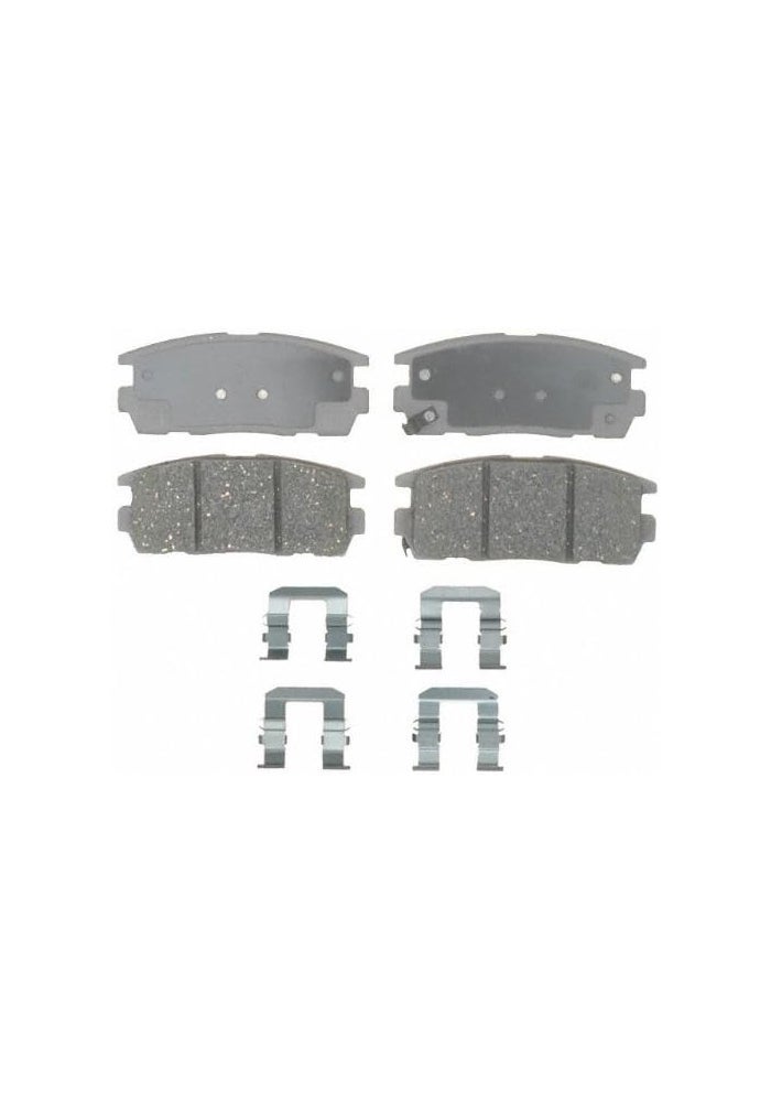 ACDelco 14D1275CH Advantage Ceramic Rear Disc Brake Pad Set with Hardware - Image 2