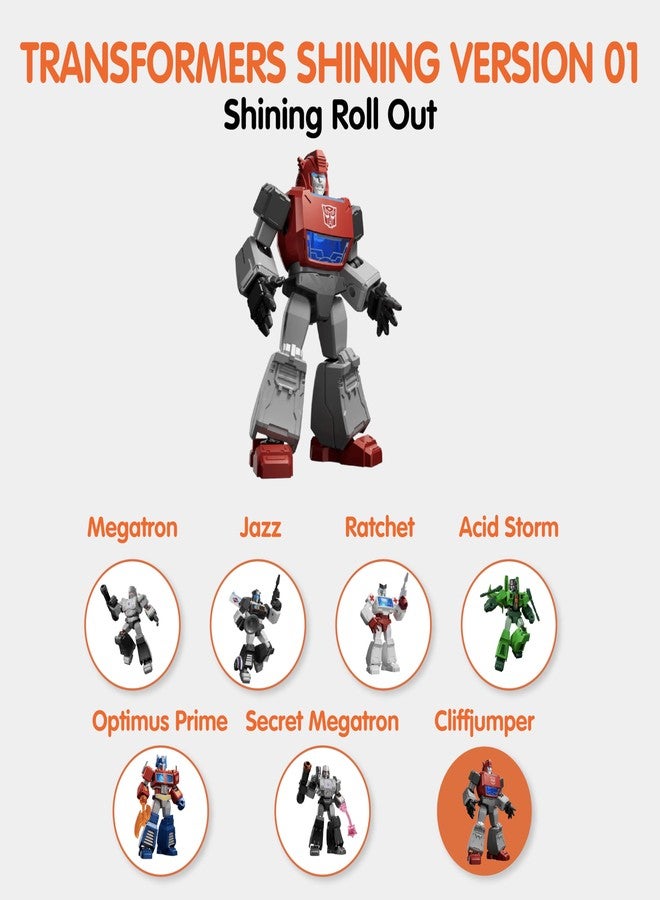 يا شباب مجموعة نماذج بلاستيكية من BLOKEES Transformers الإصدار اللامع 01 تشكيلة لامعة قابلة للطي (6) - Image 2