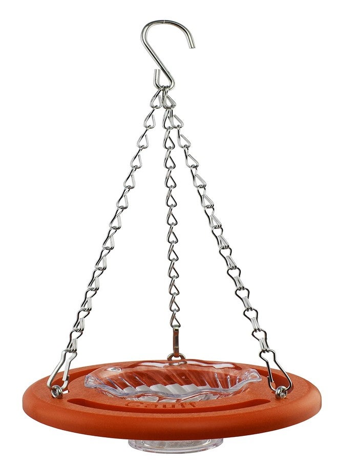 Cauff Poly Baltimore Oriole Fruit Jelly Hanging Bird Feeder Orange 6 inch - Image 1